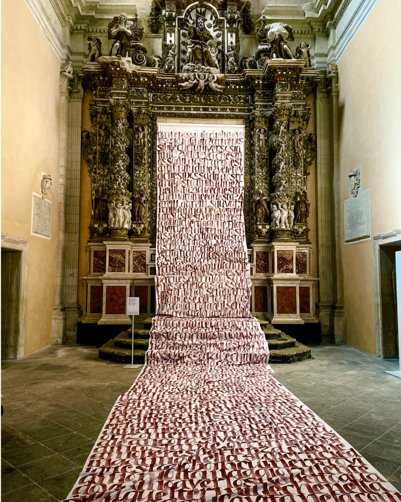 marta-lagna-san-francesco-della-scarpa-lecce-installazione-telo-20-metri